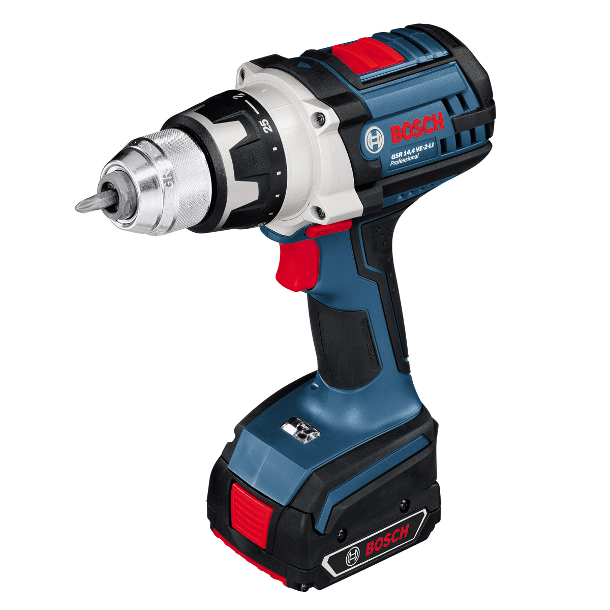 Увеличенная фотография Аккумуляторная дрель-шуруповерт Bosch GSR 14.4 VE-2-LI (без аккумулятора)